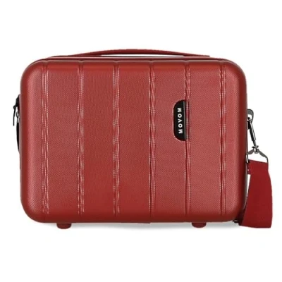 Abbildung von MOVOM Wood Reisezubehör, Kosmetiktasche, Unisex, für Erwachsene, rot, Talla única, Brauchen anpassbar