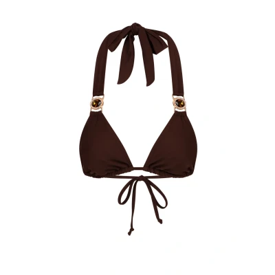 Abbildung von Moda Minx Amour Bikinitop, Damen, Größe: Medium, Coffee