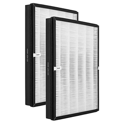 Abbildung von TTAP003 Ersatzfilter, kompatibel mit TaoTronics TT AP003 Luftreiniger und Vivosun 5 in 1 Luftreiniger, 3 Premium H13 True HEPA Filter, 2er Pack