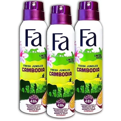 Abbildung von Fa Deospray Fresh Jungles Cambodia 150ml