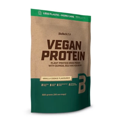 Abbildung von BioTechUSA Vegan Protein Vanilla Cake 500 g