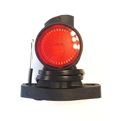 Abbildung von 3 fuktionale LED Umrissleuchte, links Begrenzungsleuchte für Anhänger, Wohnwagen, LKW
