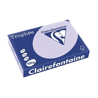Abbildung von Clairefontaine Kopierpapier Trophee Pastell A4 120g/qm lila VE=250 Bla