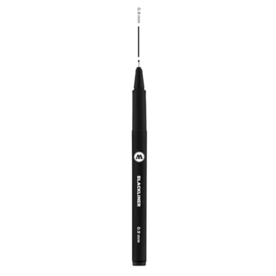 Abbildung von Molotow Blackliner 0,9mm schwarz