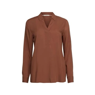 Abbildung von ESPRIT Damen 093EE1F301 Bluse, 225/TOFFEE, XXS