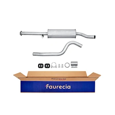 Abbildung von HELLA 8LC 366 024 541 Mittelschalldämpfer mitte mit Anbauteilen OPEL: Vectra A Limousine, CC