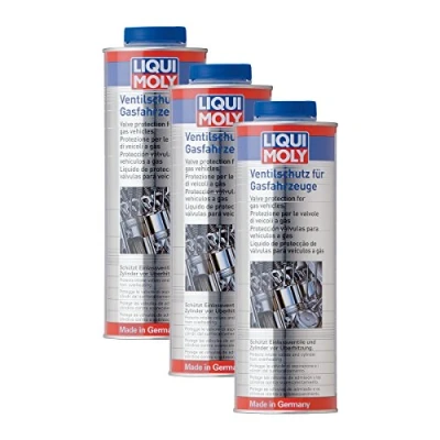 Abbildung von 3x LIQUI MOLY 4012 Ventilschutz für Gasfahrzeuge Ventil Schutz Additiv 1L