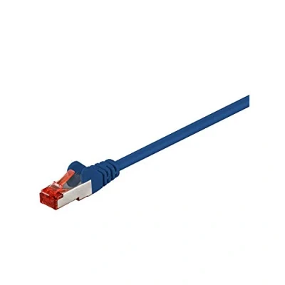 Abbildung von Goobay 95581 CAT 6 Patchkabel S/FTP (PiMF) 1,5 m magenta