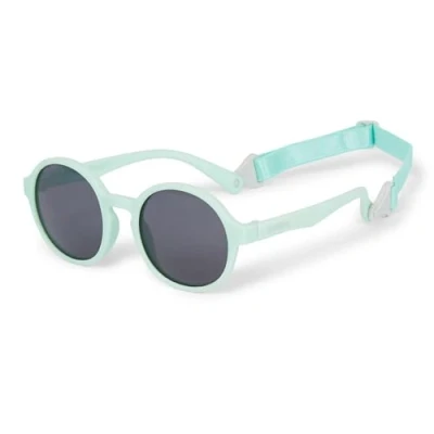 Abbildung von Original Dooky Fiji runde Sonnenbrille für Mädchen und Jungen, geeignet Kleinkinder Babys, UV A &amp; B Schutz, bruchsicheres Glas mit einstellbarem abnehmbarem Band), Mint