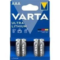 Abbildung von Varta Lr03 professionelle lithium 1 .5v 4 x aaa 6103301404