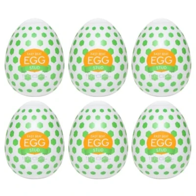 Abbildung von Masturbator „Egg Stud“ mit Noppen Stimulationsstruktur