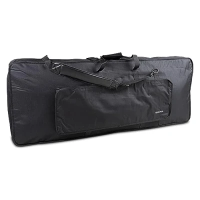 Abbildung von Keyboard Gig Bag Basic, 122x44x15 cm , mit Notentasche, schwarz, reiß und wasserfest