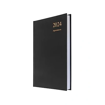 Abbildung von Collins Debden Essential, A5 Tagesplaner 2024, mit Terminen, Tagebuch, Tagebuch &amp; Terminbuch geschäftlicher, akademischer und persönlicher Planer 2024