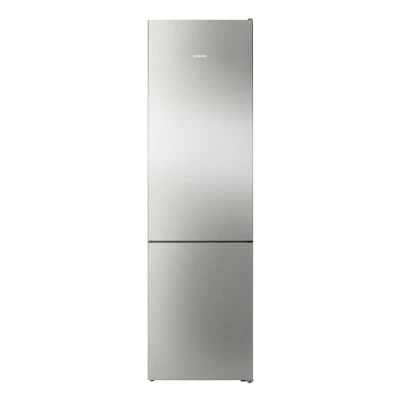 Abbildung von SIEMENS iQ300, Freistehende Kühl Gefrier Kombination mit Gefrierbereich unten, 203 x 60 cm, Gebürsteter Stahl AntiFingerprint, Total noFrost, KG39N2IAG