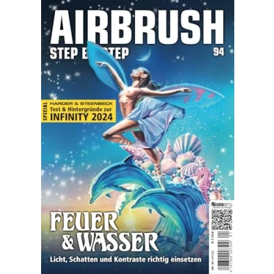 Abbildung von Airbrush Step by 94: Feuer &amp; Wasser (Airbrush Magazin)