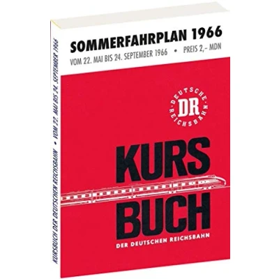 Abbildung von Kursbuch der Deutschen Reichsbahn Sommerfahrplan 1966: Gültig vom 22. Mai bis 24. September 1966