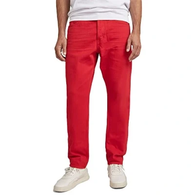 Abbildung von G Star Triple A Regular Straight Jeans Leg, Herren, Größe: 29x32, Acid red gd