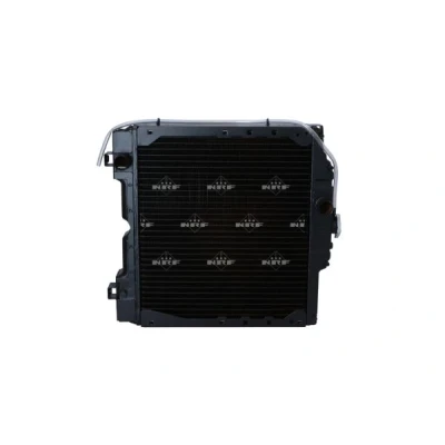 Abbildung von NRF EASY FIT 58405 Kühler, Motorkühlung Kupfer 540mm 465mm 65mm mit Kappe Kühlrippen gelötet