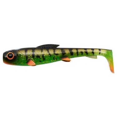 Abbildung von Abu Garcia SZ McPike Softbait Fire Bass 17cm (2 Stück) Gummifisch