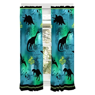 Abbildung von Franco Jurassic World Fenstervorhang, 208,3 x 160 cm