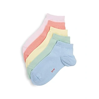 Abbildung von Esprit Solidmix 5PACK Sneaker Socks UNI Socken für Kinder, Größe: 27 30, light red blue