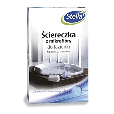 Abbildung von Stella Mikrofaser Reinigungstücher Mikrofasertuch für das Bad / 1 Stück/Mix/Extrem Weich Flauschig und Saugfähig Reinigt/Auch ohne Reinigungsmittel Wirksam