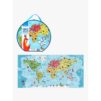 Abbildung von Barbo Toys Unser Großes Welt Puzzle 200 Teile
