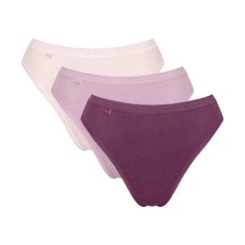 Abbildung von Sloggi Basic 3 PACK Slip multicoloured, Damen, Größe: 38, Multi coloured
