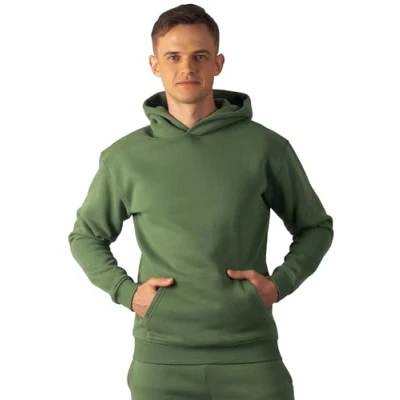 Abbildung von Carlheim Men&#039;s Hoodie Hudson Branded, Green, Small