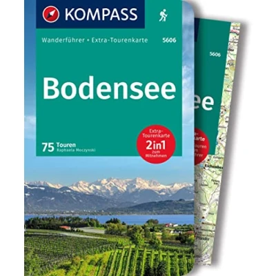 Abbildung von KOMPASS Wanderführer Bodensee, 75 Touren mit Extra Tourenkarte: GPS Daten zum Download