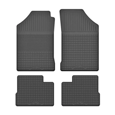 Abbildung von Gummimatten Fußmatten 1.5 cm Rand kompatibel mit Suzuki Swift III (Bj. 2005 2010) ideal angepasst 4 Teile EIN Set