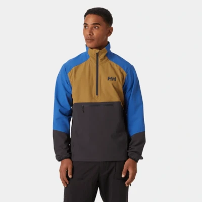 Abbildung von Helly Hansen Men Cascade Shield Anorak Herren Ski jacke Ebony / Cobalt 2.0 M