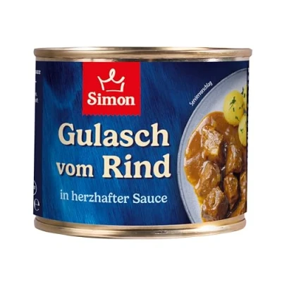 Abbildung von Werner Simon Delikatess Rindergulasch in feiner Sauce