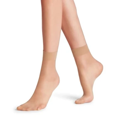 Abbildung von FALKE Damen Socken Seidenglatt 15 DEN W SO Transparent einfarbig 1 Paar, Gelb (Golden 4699), 39 42