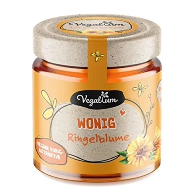 Abbildung von Vegablum Wonig Ringelblume, Vegane Honig Alternative, Bio &amp; Vegan, Honigersatz (225g)