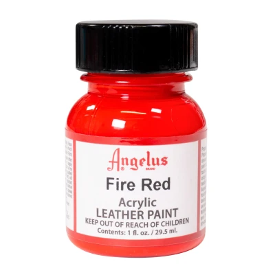 Abbildung von Angelus Lederfarbe Feuerrot 29,5ml