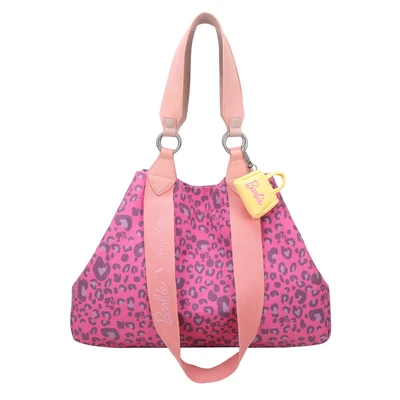 Abbildung von Fritzi aus Preußen Shopper IZZY Medium Leo Limited Barbie Shopping Bag, Damen, Größe: One Size, fuchsia
