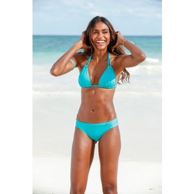Abbildung von s.Oliver Pants Straps Bikinihose, Damen, Größe: 36, Turquoise