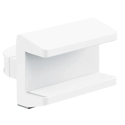 Abbildung von MaxTrack Halterung für Steckdosenleiste NVZ6WL, Tischklemme Steckdosenleiste, Montage an Tischbein oder Monitorständer, Steckdosenhalterung, Klemmhalter USB Hub