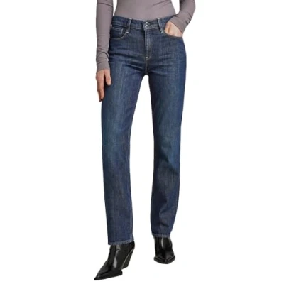 Abbildung von G Star Strace Jeans Straight Leg, Damen, Größe: 24x32, Worn in deep marine