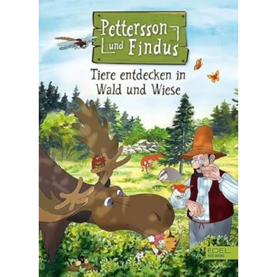 Abbildung von Pettersson und Findus: Tiere entdecken in Wald Wiese