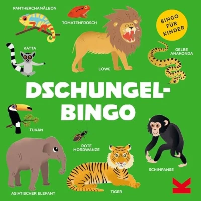 Abbildung von Laurence King Spiel, Kinderspiel Dschungel Bingo