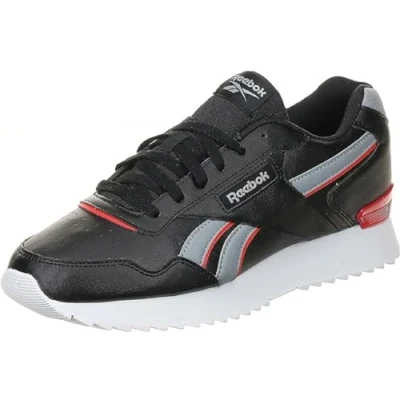 Abbildung von Reebok Unisex Glide Ripple Clip Sneaker,Cblack Pugry4 Dynred,38.5 EU