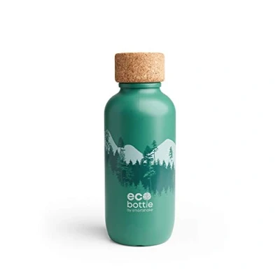 Abbildung von Eco designte Trinkflasche 650 Grün