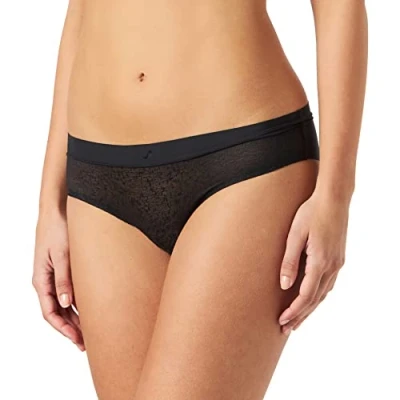 Abbildung von S by sloggi Damen Superb Cheeky Hipster Slip, Black,