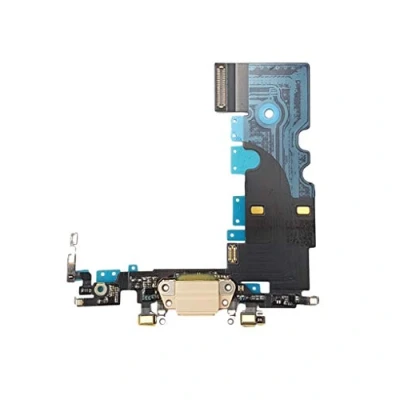 Abbildung von DHLK® Ladebuchse Dock Connector kompatibel mit iPhone 8 ConnectorFlex, Gold (A1863, A1905, A1906)