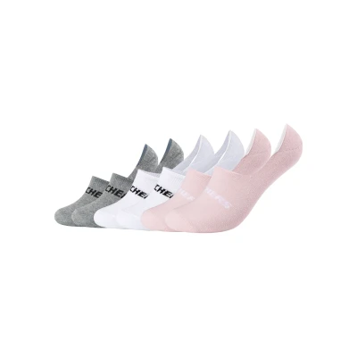Abbildung von Skechers Basic Footies Ventilation 6PACK Füßlinge, Größe: 35 38, English rose
