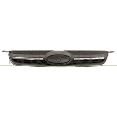 Abbildung von PRASCO FD7192001 Kühlergrill chrom/schwarz, schwarz Premium mit Rahmen FORD: C Max 2