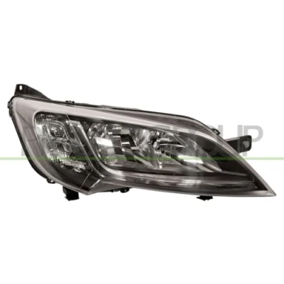 Abbildung von PRASCO FT9324933 Scheinwerfer rechts H7/H7 schwarz mit Stellmotor für LWR FIAT: Ducato III Kastenwagen, Pritsche / Fahrgestell