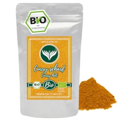 Abbildung von Azafran BIO Curry Pulver, Currypulver indisch (scharf) Madras Richtung 250g